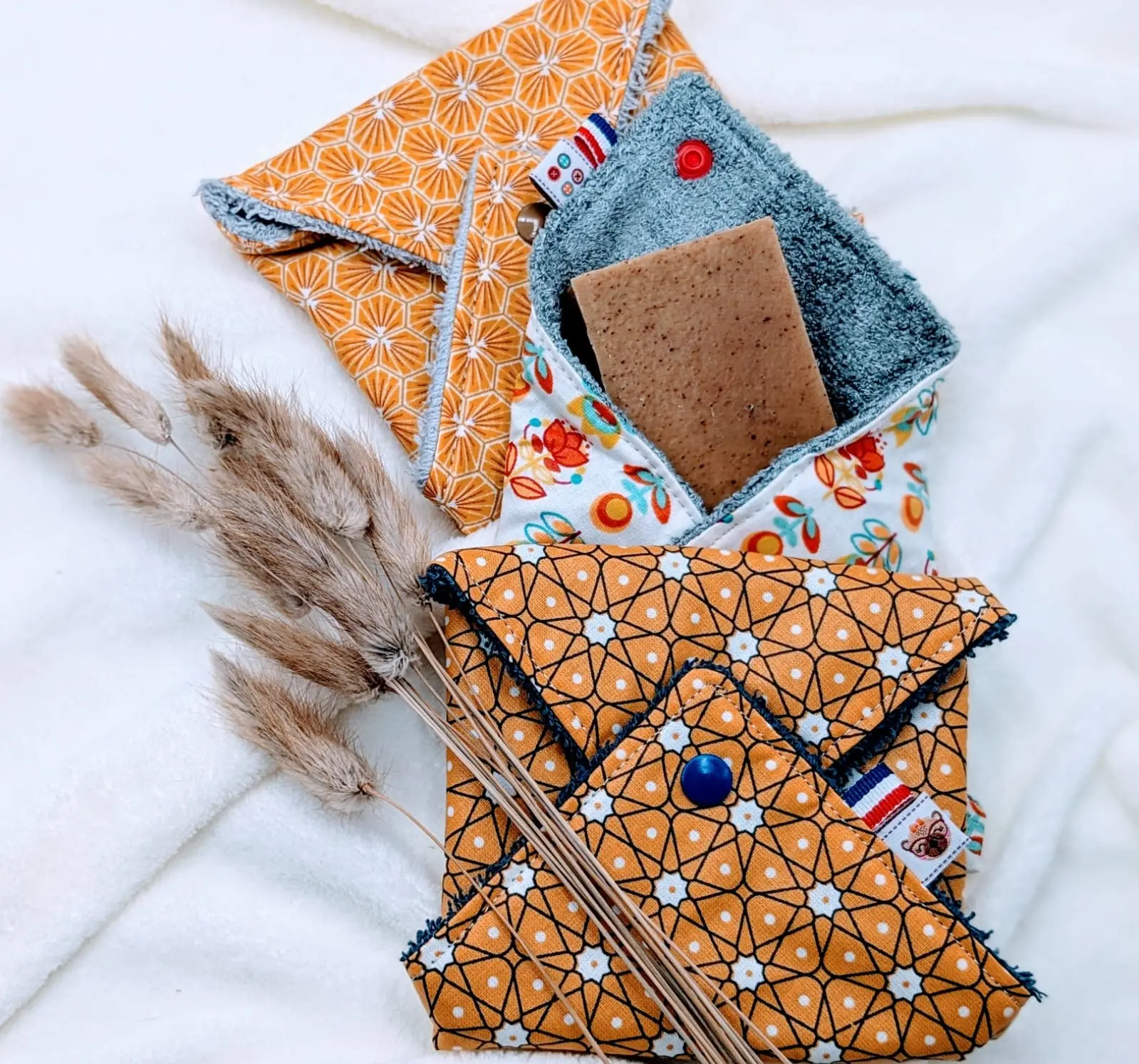 Pochette de savon Kimono