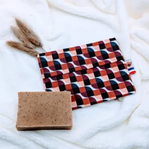 pochette sandwich marron