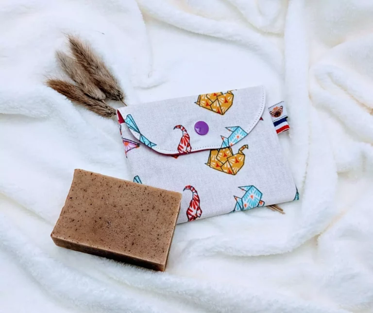 pochette pression origami