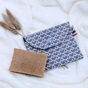 pochette pression violette