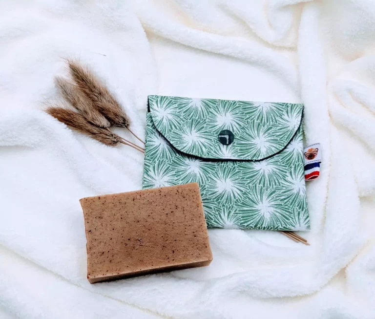 pochette pression verte