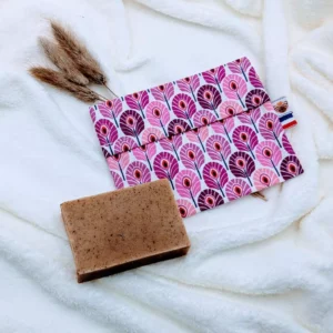 pochette sandwich rose et violette