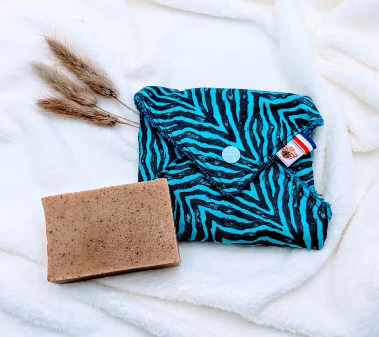 pochette kimono zébré