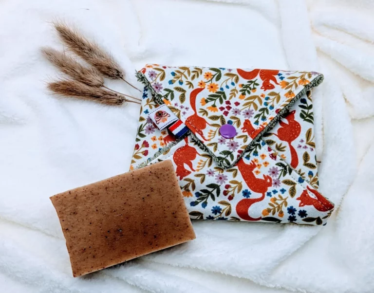 pochette kimono petit écureuil