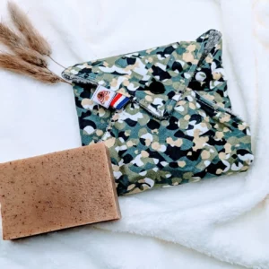pochette kimono camouflage
