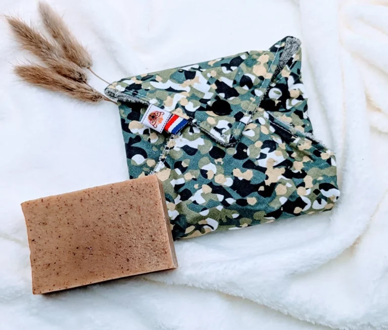 pochette kimono camouflage