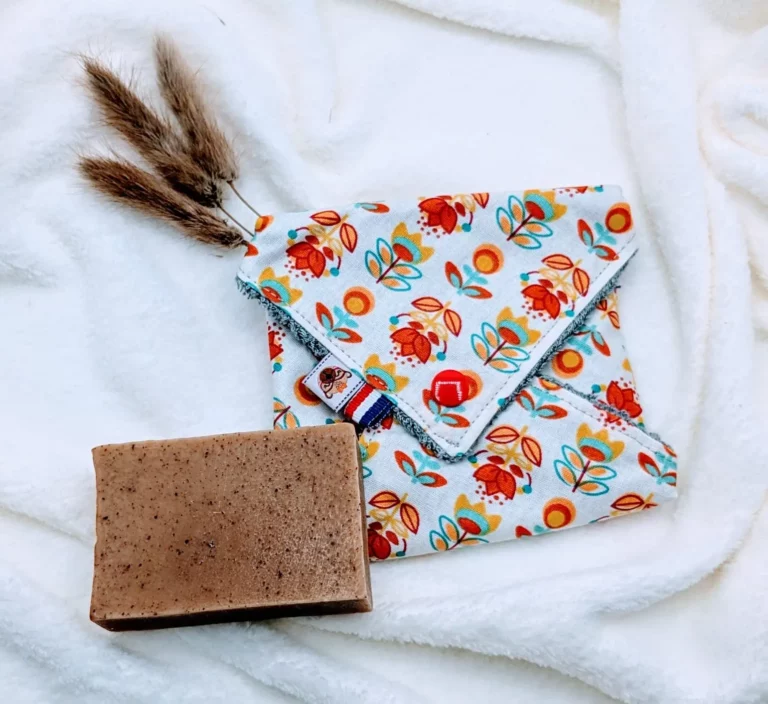 pochette kimono nature