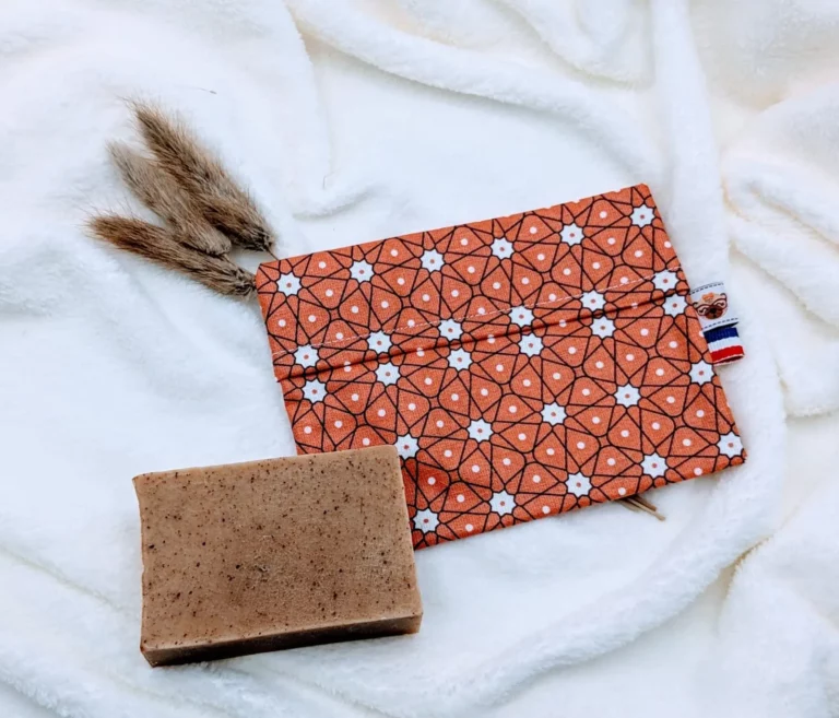 pochette sandwich orange