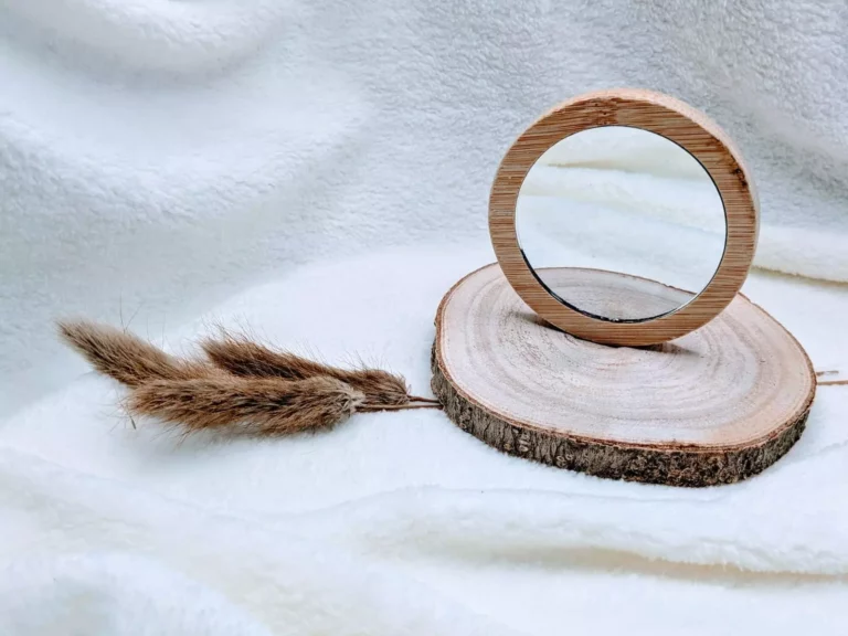 Miroir bambou
