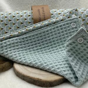 Essuies tout lavables pressions