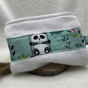 gant de toilette panda